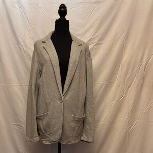 GAP Grey Knit Blazer